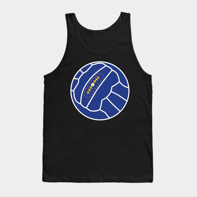 Leicester City Vintage Football Tank Top by Shy Guy Creative